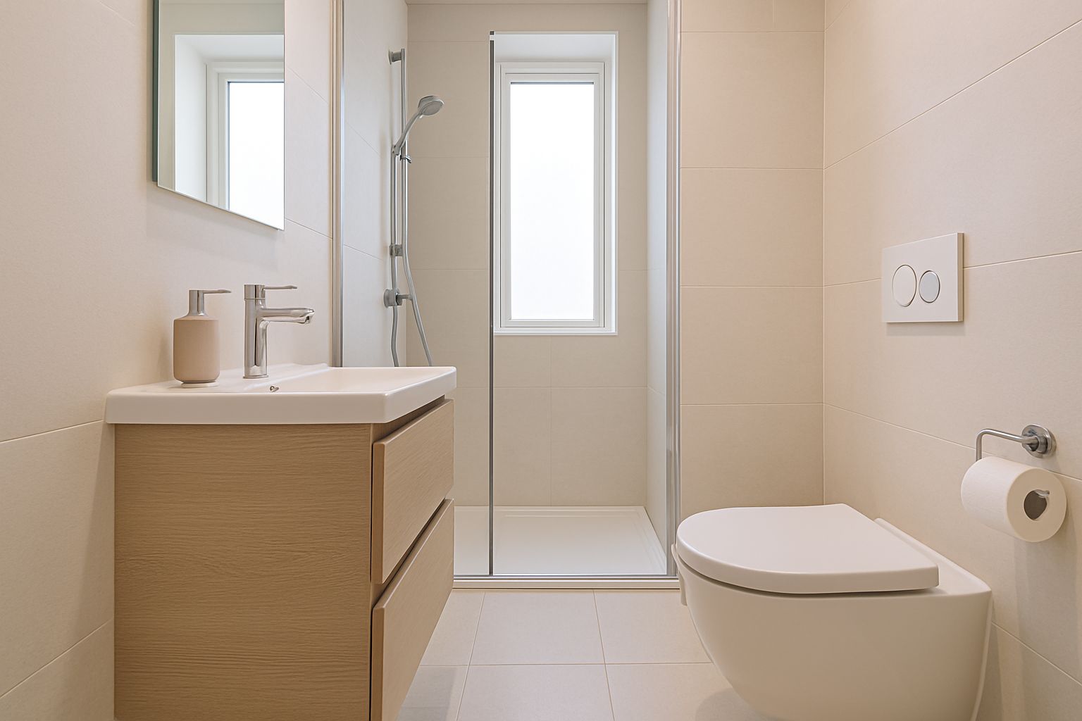 how small is too small for a bathroom